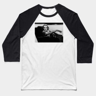 Marlene Dietrich Baseball T-Shirt